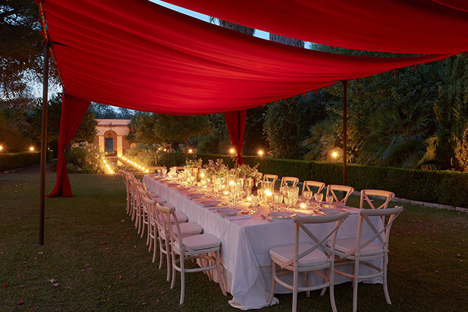 typical evening sicily